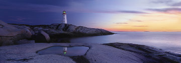 Atlantic Reflection (Peggy's Cove, Nova Scotia AP 1.5M Huge Panorama - Peter Lik Atlantic Reflection (Peggy's Cove, Nova Scotia AP 1.5M Huge Panorama - Peter Lik
