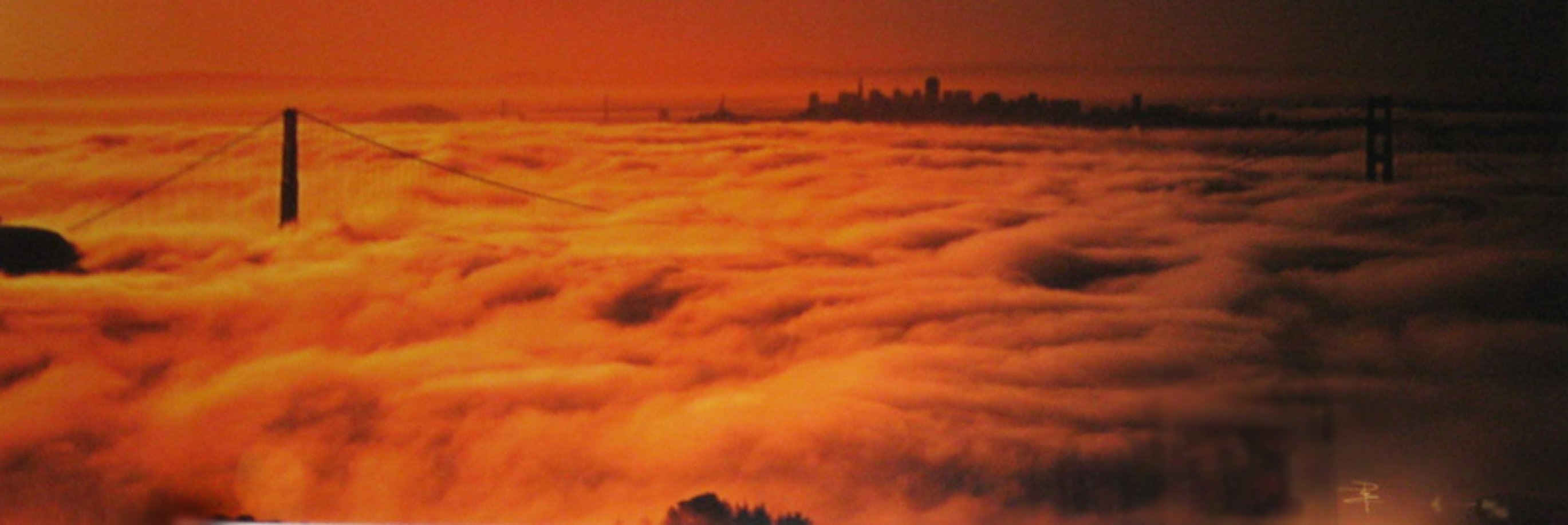 Lost City San Francisco (Golden Gate Bridge in the Mist) Panorama by Peter Lik Lost City San Francisco (Golden Gate Bridge in the Mist) Panorama by Peter Lik