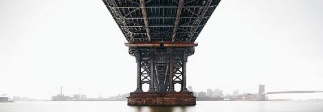River Titan 1.5M - Huge - Recess Mount - Manhattan, New York Panorama - Peter Lik
