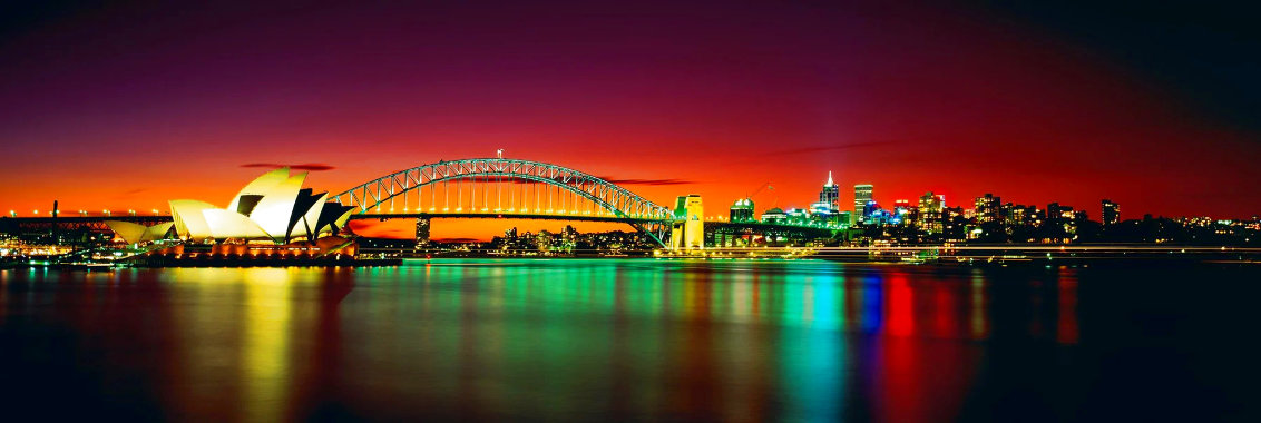 Harbour Reflections 1M - Huge Sydney, Australia Panorama by Peter Lik