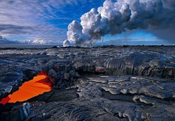 Evolution (Kilauea, The Big Island, Hawaii) Panorama - Peter Lik