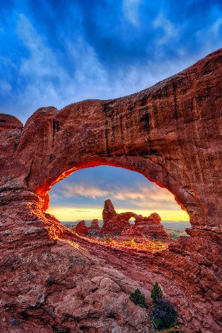 Desert Heart 1M - Huge - Arches National Park, Utah - Recess Mount Panorama - Peter Lik
