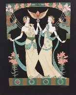 Twin Princesses (Gemini) AP Limited Edition Print by Lillian Shao - 1 Twin Princesses (Gemini) AP Limited Edition Print by Lillian Shao - 1