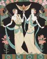Twin Princesses (Gemini) AP Limited Edition Print by Lillian Shao - 0 Twin Princesses (Gemini) AP Limited Edition Print by Lillian Shao - 0