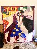 Summer Romance 1997 61x50 - Huge Original Painting by Earl Linderman - 1