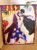 Summer Romance 1997 61x50 - Huge Original Painting by Earl Linderman - 2