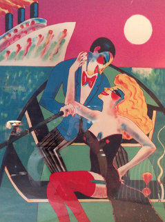 Fast Loves And Tropical Waters 1990 Limited Edition Print - Earl Linderman Fast Loves And Tropical Waters 1990 Limited Edition Print - Earl Linderman
