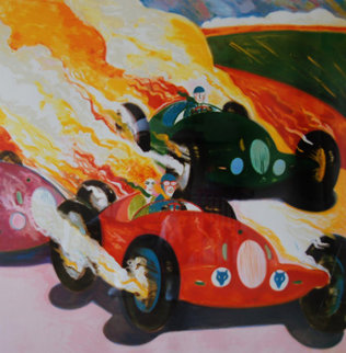 Grand Prix 1939-1987 Limited Edition Print - Earl Linderman Grand Prix 1939-1987 Limited Edition Print - Earl Linderman