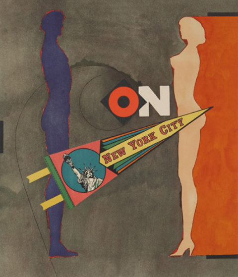 On (New York City) AP Limited Edition Print by Richard Lindner On (New York City) AP Limited Edition Print by Richard Lindner