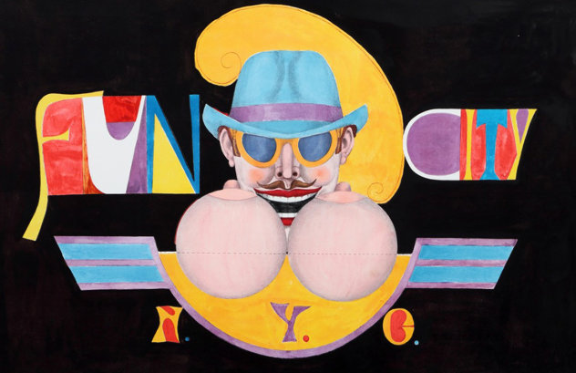 Fun City NYC Limited Edition Print by Richard Lindner