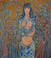 Goddess of the Roses 1988 Limited Edition Print by Zhou Ling - 1 Goddess of the Roses 1988 Limited Edition Print by Zhou Ling - 1
