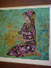 Girl in Violet 1989 Limited Edition Print by Zhou Ling - 3