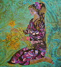 Girl in Violet 1989 Limited Edition Print by Zhou Ling - 0
