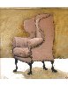 High Heel Chair 20x19 Original Painting by Matt Lively - 1