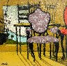 Armchair 2005 12x12 - Signed Twice Original Painting by Matt Lively - 0