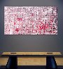 Urban Nexus 348 2024 32x59 - Huge Original Painting by Joan Llaverias - 1