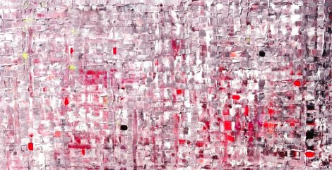 Urban Nexus 348 2024 32x59 - Huge Original Painting - Joan Llaverias