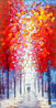 Ruby Twilight 2017 Embellished Serigraph on Board Limited Edition Print by Slava Ilyayev - 0 Ruby Twilight 2017 Embellished Serigraph on Board Limited Edition Print by Slava Ilyayev - 0