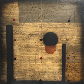 Maci 2004 48x48 Original Painting - Emilio Lobato Maci 2004 48x48 Original Painting - Emilio Lobato
