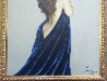 Girl in Blue Original Painting by Taras Loboda - 3