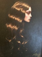 Golden Hair 38x32 Original Painting by Taras Loboda - 1 Golden Hair 38x32 Original Painting by Taras Loboda - 1