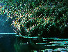 Emerald Pond 43x80 - Huge Mural Size Original Painting by Taras Loboda - 3