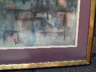 Untitled Watercolor 1959 23x27 Watercolor by Michael Loew - 3 Untitled Watercolor 1959 23x27 Watercolor by Michael Loew - 3