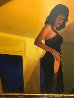 Private Dancer 1997 59x59 - Huge Original Painting by Ramon Lombarte - 2