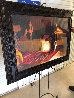 Black Lili 1989 48x36 Huge Original Painting by Ramon Lombarte - 2