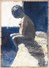 Woman Watercolor 1989 Watercolor by Ramon Lombarte - 3