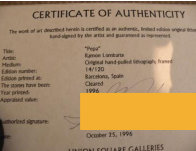 Pepa 1996 Limited Edition Print by Ramon Lombarte - 2 Pepa 1996 Limited Edition Print by Ramon Lombarte - 2