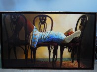 Yes Possible 1995 41x67 Super Huge Original Painting by Ramon Lombarte - 9 Yes Possible 1995 41x67 Super Huge Original Painting by Ramon Lombarte - 9
