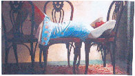 Yes Possible 1995 41x67 Super Huge Original Painting by Ramon Lombarte - 1 Yes Possible 1995 41x67 Super Huge Original Painting by Ramon Lombarte - 1