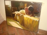 No. 3 At the Ritz 1988 31x39 Original Painting by Ramon Lombarte - 1 No. 3 At the Ritz 1988 31x39 Original Painting by Ramon Lombarte - 1