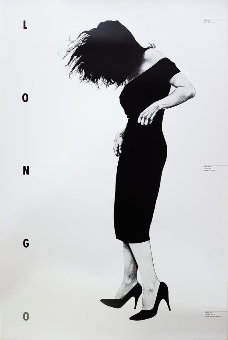 Gretchen Poster 1985 Limited Edition Print by Robert Longo Gretchen Poster 1985 Limited Edition Print by Robert Longo