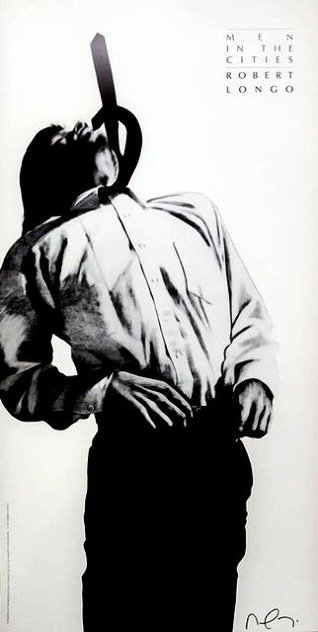 Eric: Men in Cities 1991 Limited Edition Print by Robert Longo