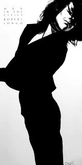 Gretchen: Men in Cities 1991 Limited Edition Print - Robert Longo Gretchen: Men in Cities 1991 Limited Edition Print - Robert Longo