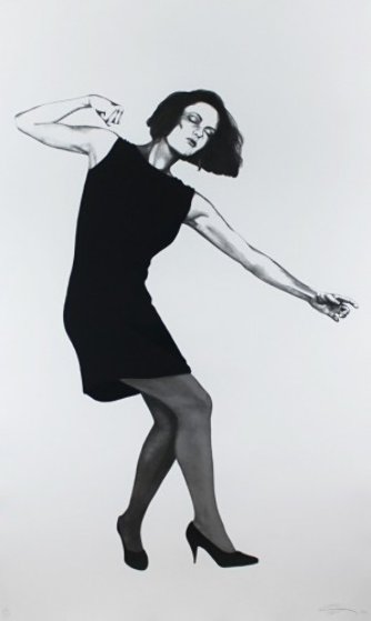 Tillman 1999 Limited Edition Print by Robert Longo Tillman 1999 Limited Edition Print by Robert Longo