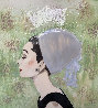 Audrey Hepburn 2010 30x30 Original Painting by Ashley Longshore - 0