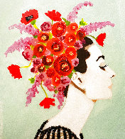 Audrey 24x24 Original Painting by Ashley Longshore - 0 Audrey 24x24 Original Painting by Ashley Longshore - 0