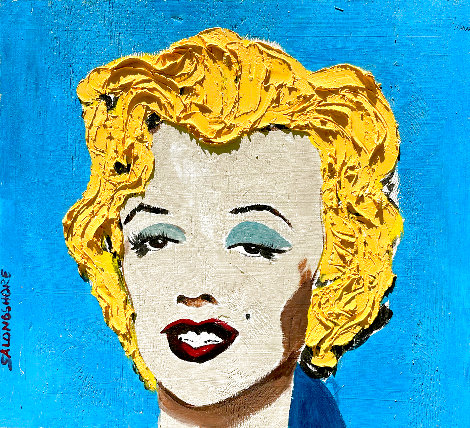 Marilyn 2006 22x24 - On Wood Original Painting - Ashley Longshore