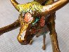 Torito the Bull Bronze Sculpture with Signed Sketch  2008 14 in Sculpture by Nano Lopez - 3