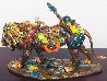 Leonardo Bronze Sculpture 2018 9 in with Giclee Sculpture by Nano Lopez - 2 Leonardo Bronze Sculpture 2018 9 in with Giclee Sculpture by Nano Lopez - 2