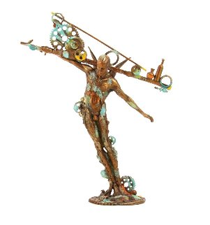 Man Balance Bronze Sculpture 2009 29 in Sculpture - Nano Lopez Man Balance Bronze Sculpture 2009 29 in Sculpture - Nano Lopez