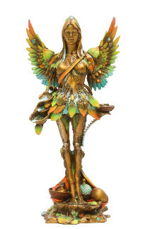 Maria and the Seeds Bronze Sculpture 2016 12 in Sculpture - Nano Lopez Maria and the Seeds Bronze Sculpture 2016 12 in Sculpture - Nano Lopez