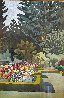 Garden's At Shoreacres Watercolor 1994 21x17 Watercolor by Carolyn Lord - 0