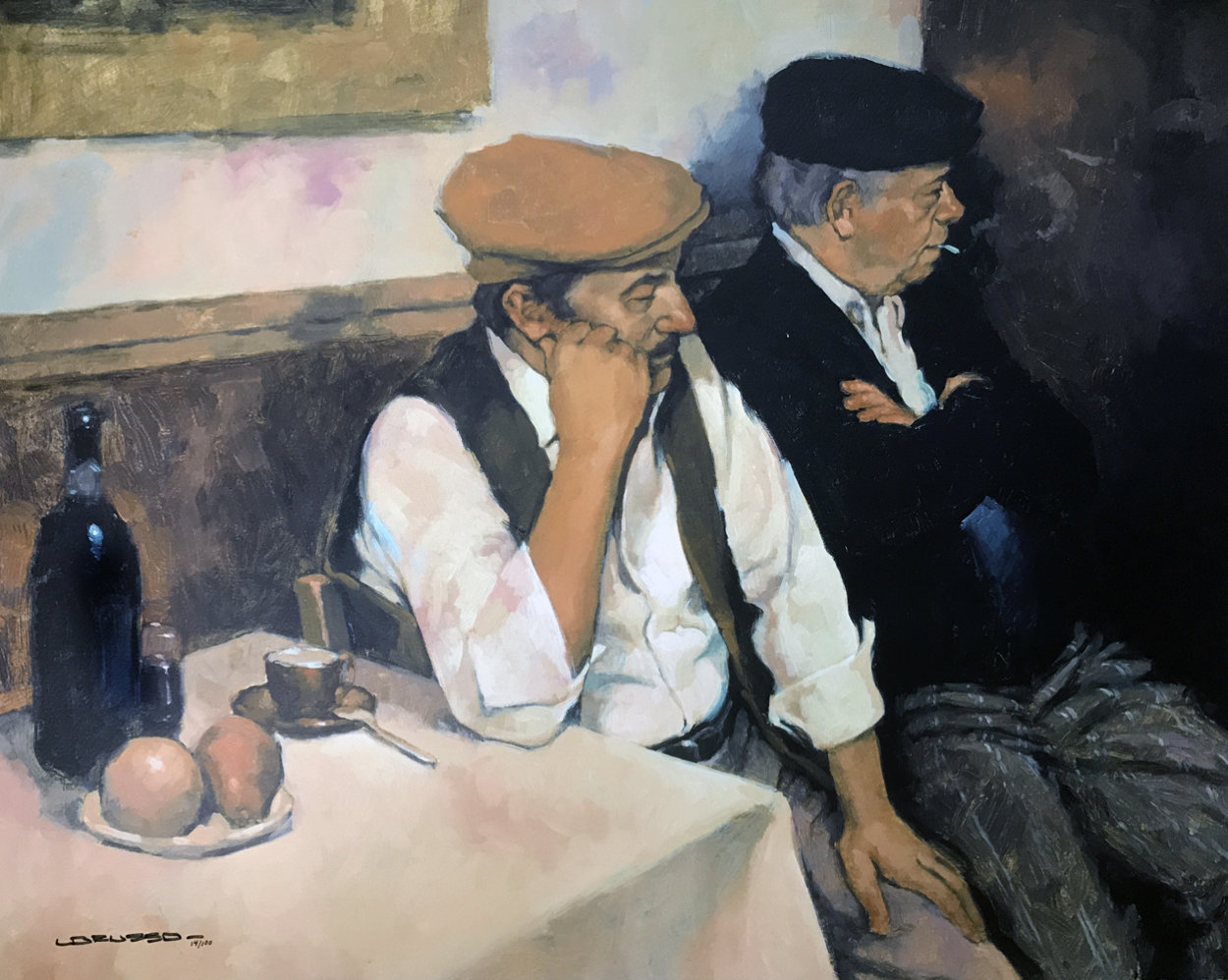 Italian Brothers Limited Edition Print by Joseph Lorusso Italian Brothers Limited Edition Print by Joseph Lorusso