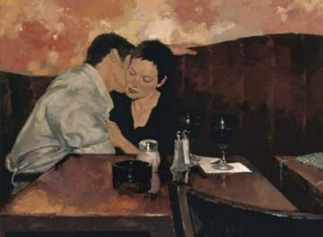 Table For Two Limited Edition Print - Joseph Lorusso Table For Two Limited Edition Print - Joseph Lorusso