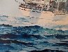 USCG Cutter Eagle 1982 29x41 Original Painting by Richard K. Loud - 3 USCG Cutter Eagle 1982 29x41 Original Painting by Richard K. Loud - 3