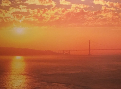 Glisten Golden - San Francisco 15x40  - California Panorama - Rodney Lough, Jr.